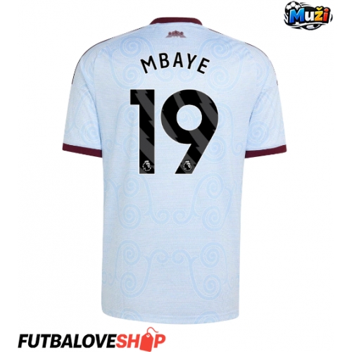 Dres Aston Villa Ibrahim Mbaye #19 Tretina 2026-27 Krátky Rukáv